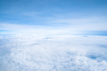 Sky white clouds background..