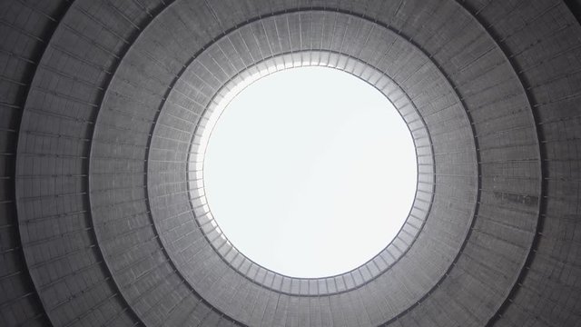 Drone footage from a abandoned cooltower near Charleroi.