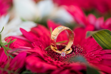 Rings, traditional Hindu wedding, India