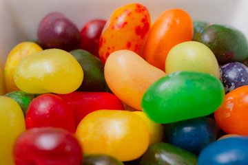 Fototapeta na wymiar colorful candy and jelly