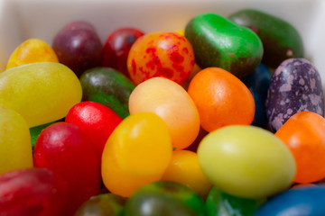 Fototapeta na wymiar colorful candy and jelly