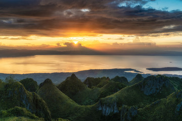 Sunset Osmena Peak Cebu Philippines