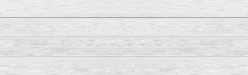 Printed roller blinds Wooden texture Panorama of Vintage white wood wall pattern and seamless background
