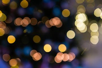 Obraz premium Blurred background with bokeh lights