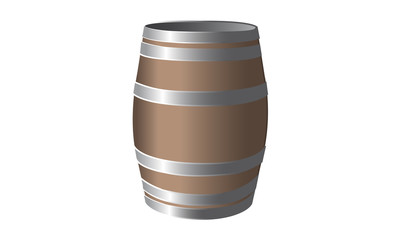 Obraz premium Water barrel - simple element - vector illustration