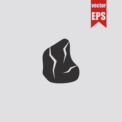 Stone icon.Vector illustration.