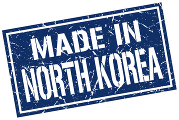 made in North Korea stamp