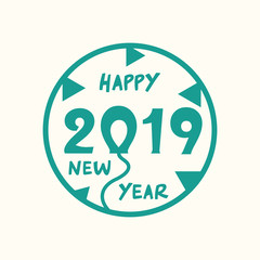 Happy New Year vector ilustration design