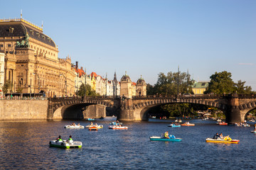 River Vltava in Prague
