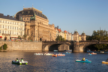 River Vltava in Prague