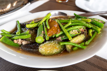 Traditional Filipino vegetable Food - Pinakbet