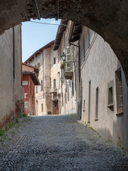 Saluzzo, Piedmont, Italy, historic city