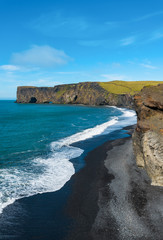 Iceland south coast in Vik area