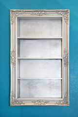 Silver Frame Shelf
