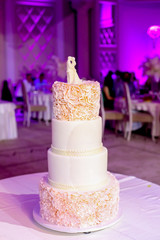 Delicious wedding cake