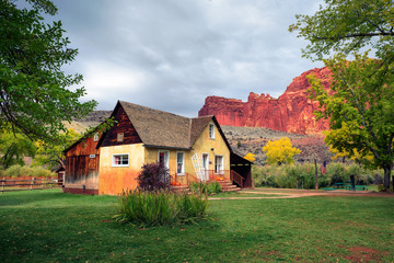 Historic Gifford farmhouse in Capitol Reef National Park