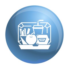 Mix lunchbox icon. Simple illustration of mix lunchbox vector icon for web design isolated on white background