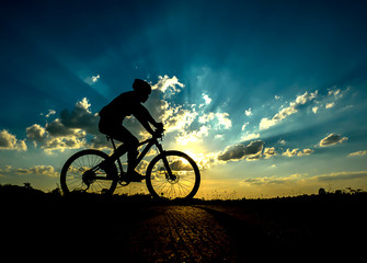 Obraz premium cyclist