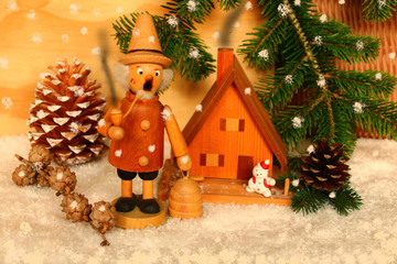 Räuchermännchen  schnee