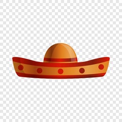 Mexican sombrero icon. Cartoon of mexican sombrero vector icon for web design  