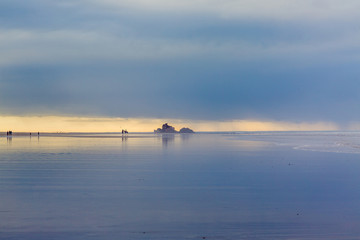Early evening at Tagharte Beach near Essaouira