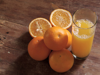 Naranja, fruto saludable tropical del caribe