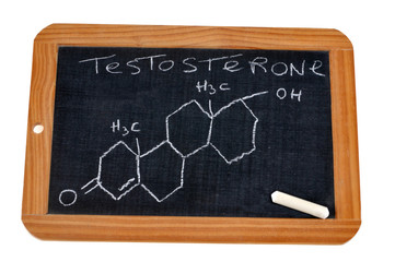 Formule chimique de la testostérone 