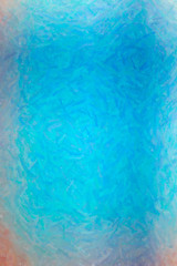 Blue and red Crayon  vertical background illustration.