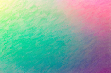 Illustration of abstract Blue, Green And Red Wax Crayon Horizontal background.