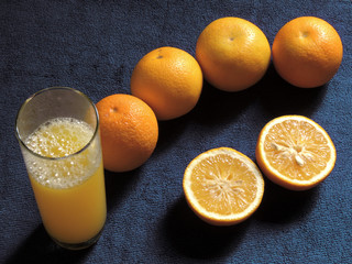 Naranja, fruto saludable tropical del caribe