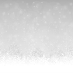 seamless snow flakes background