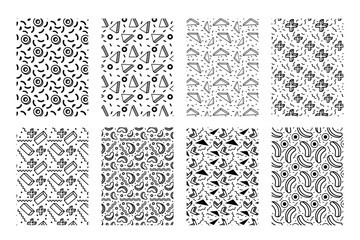 Memphis geometric pattern