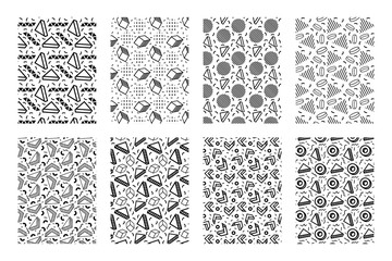 Memphis geometric pattern