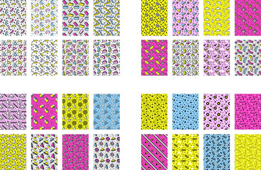 Memphis geometric pattern