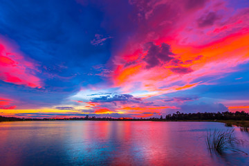 colorful cloud and sky