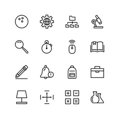 Flat icon set