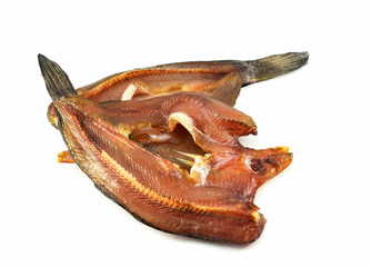dry striped snakehead fish sun dried / striped snakehead fish