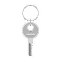 Key icon. The key to the lock, the key to the house, door, or car. Vector Illustration.