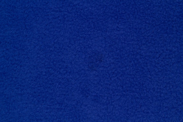 Fleece fabric blue background texture