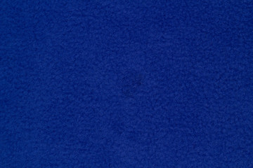Fleece fabric blue background texture