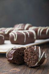 delicious chocolate covered cake