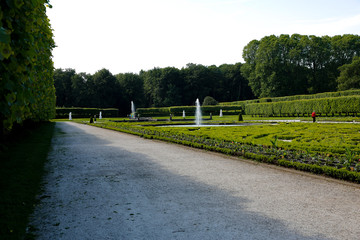 Fototapeta na wymiar Schloß Brühl Schloßpark 