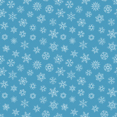 Christmas seamless doodle pattern