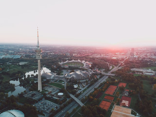 Obraz premium Olympic park in Munich, Germany