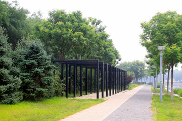 Park Building Landscape, China