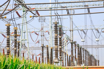 Electric power equipment in substation