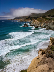 view of coastline and Pacific Ocean