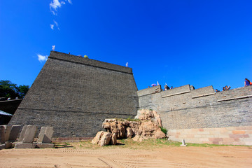 China ancient Great Wall building scenery