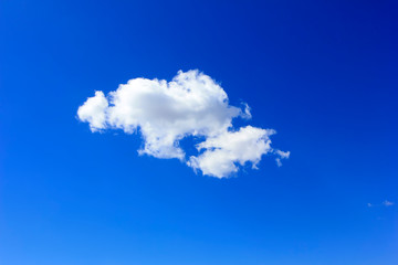 blue sky and white clouds