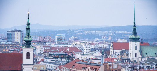Obraz premium Brno view, Czech Republic, Europe